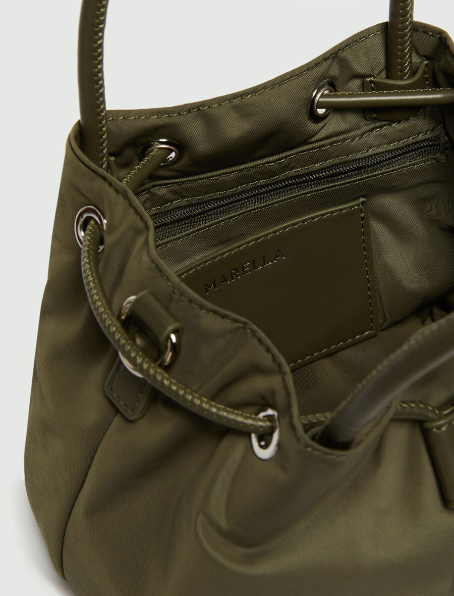petit sac seau - vert olive