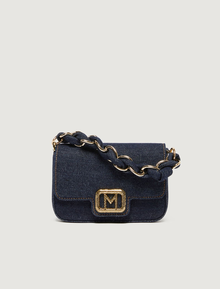 sac en jean le muse petit modèle - marine