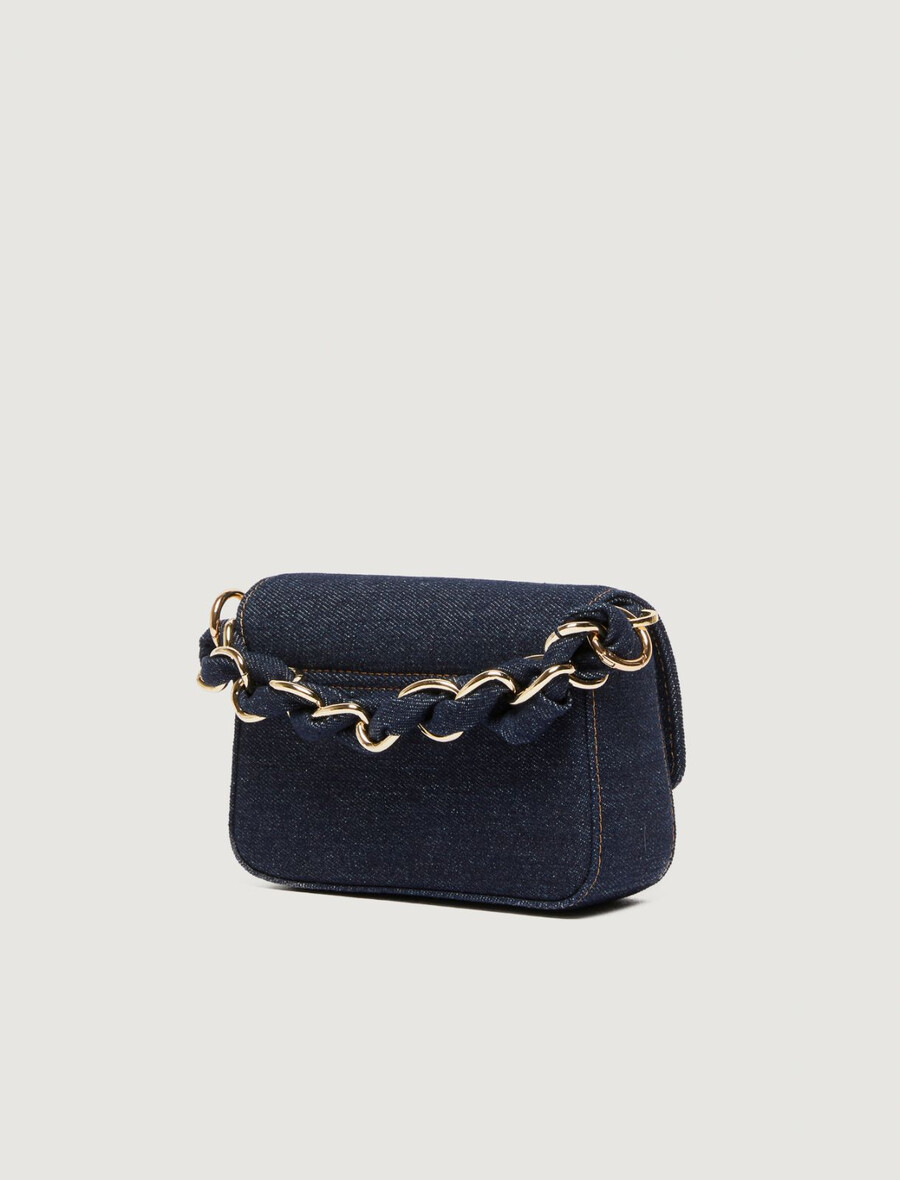 sac en jean le muse petit modèle - marine