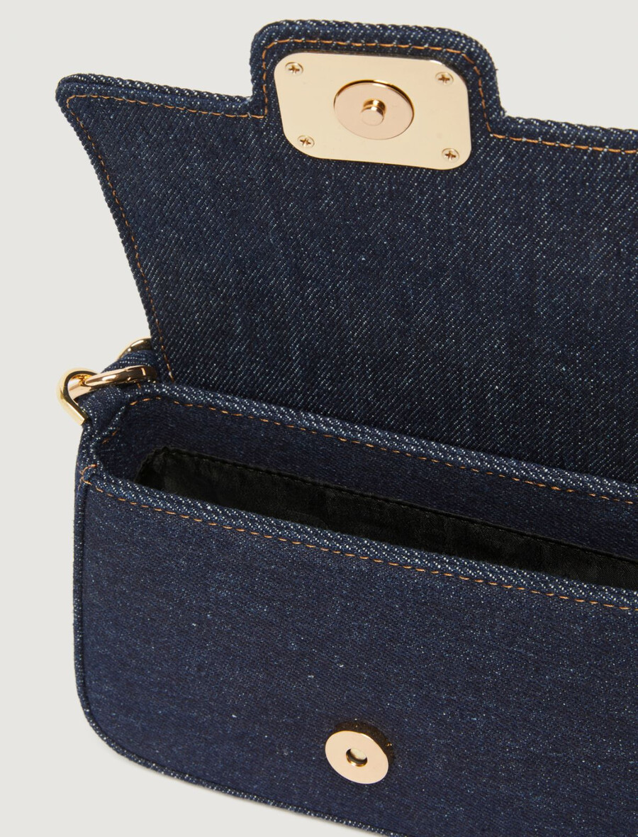 sac en jean le muse petit modèle - marine