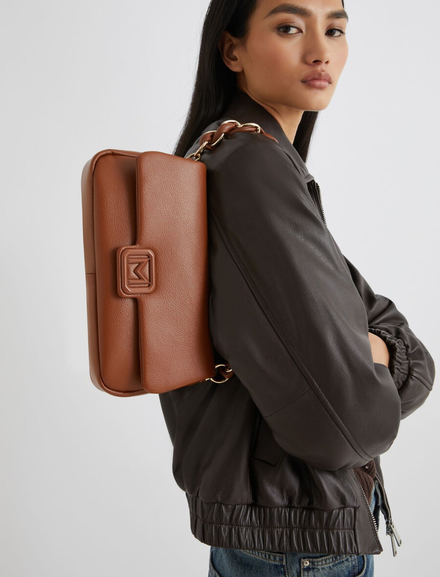 sac matelassé moyen le muse - tabac