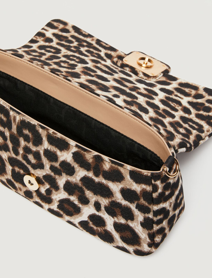 sac le muse moyen en tissu à pois - beige nuanciÉ