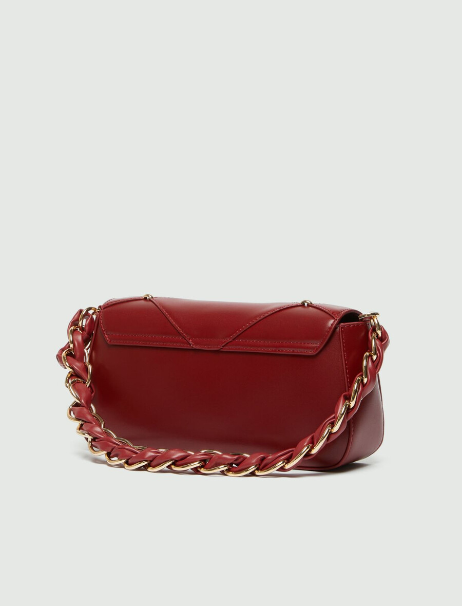 sac le muse moyen à motif losanges - bordeaux