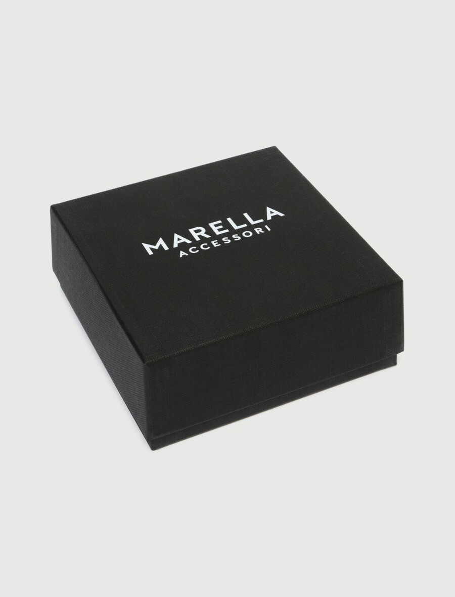 ceinture à boucle dorée - kaki