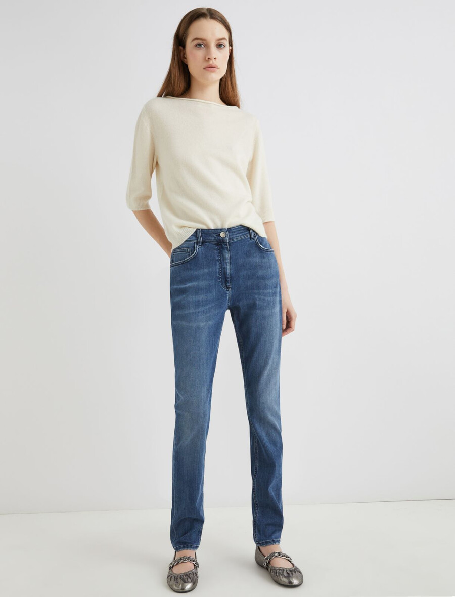 jeans skinny - jeans bleu