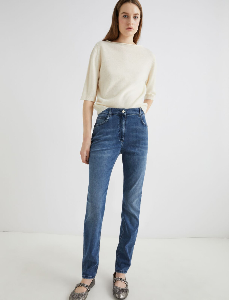 jeans skinny - jeans bleu