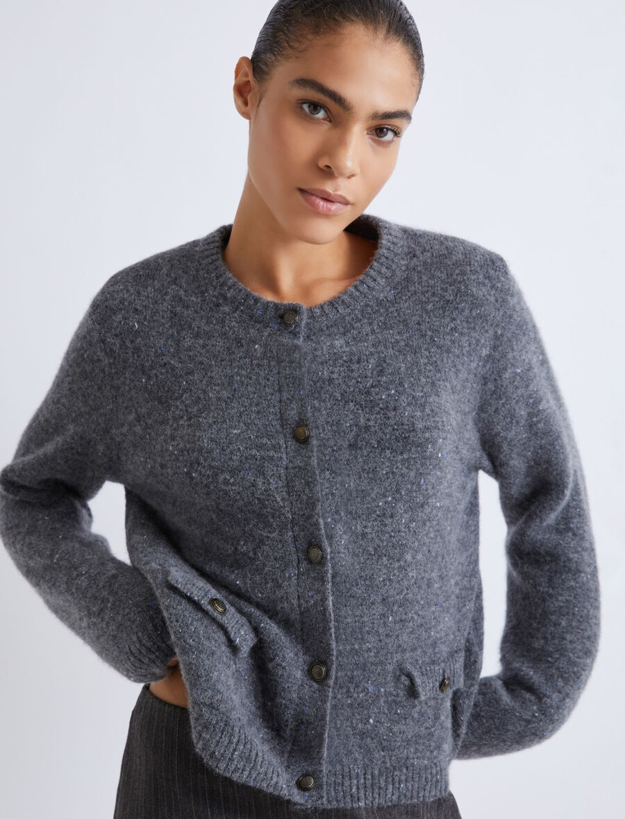 gilet à poches - gris