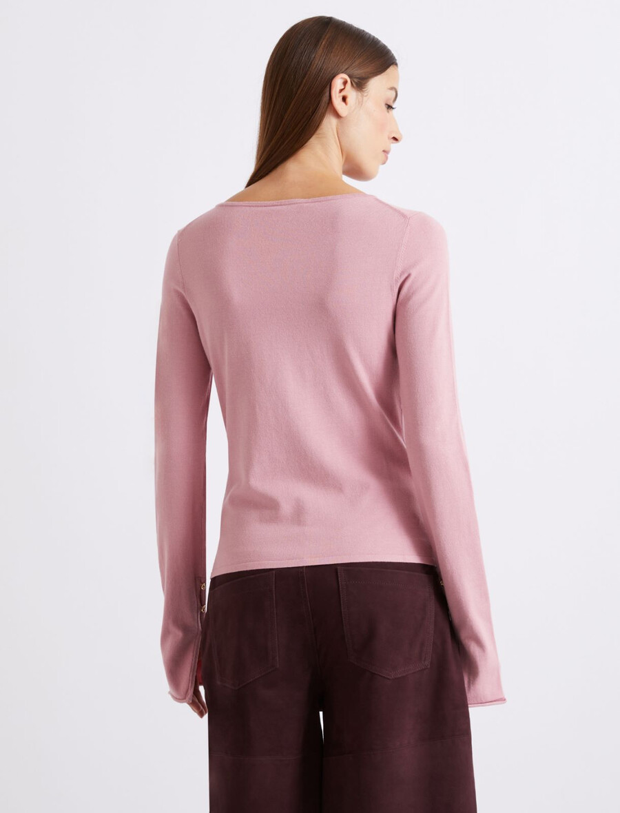 pull en viscose - hydrangea