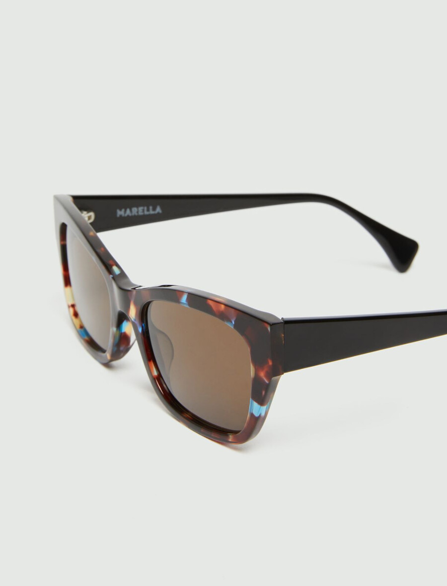 lunettes de soleil œil-de-chat - dark turtle