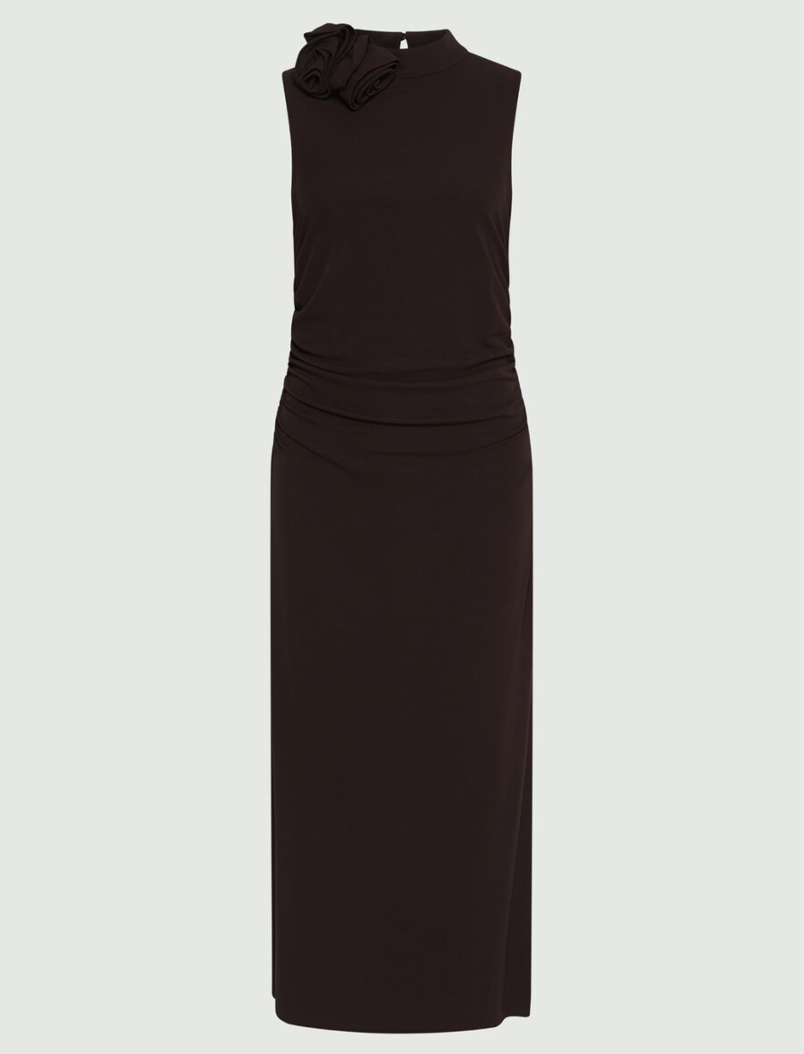 robe sans manches en jersey - violet foncé