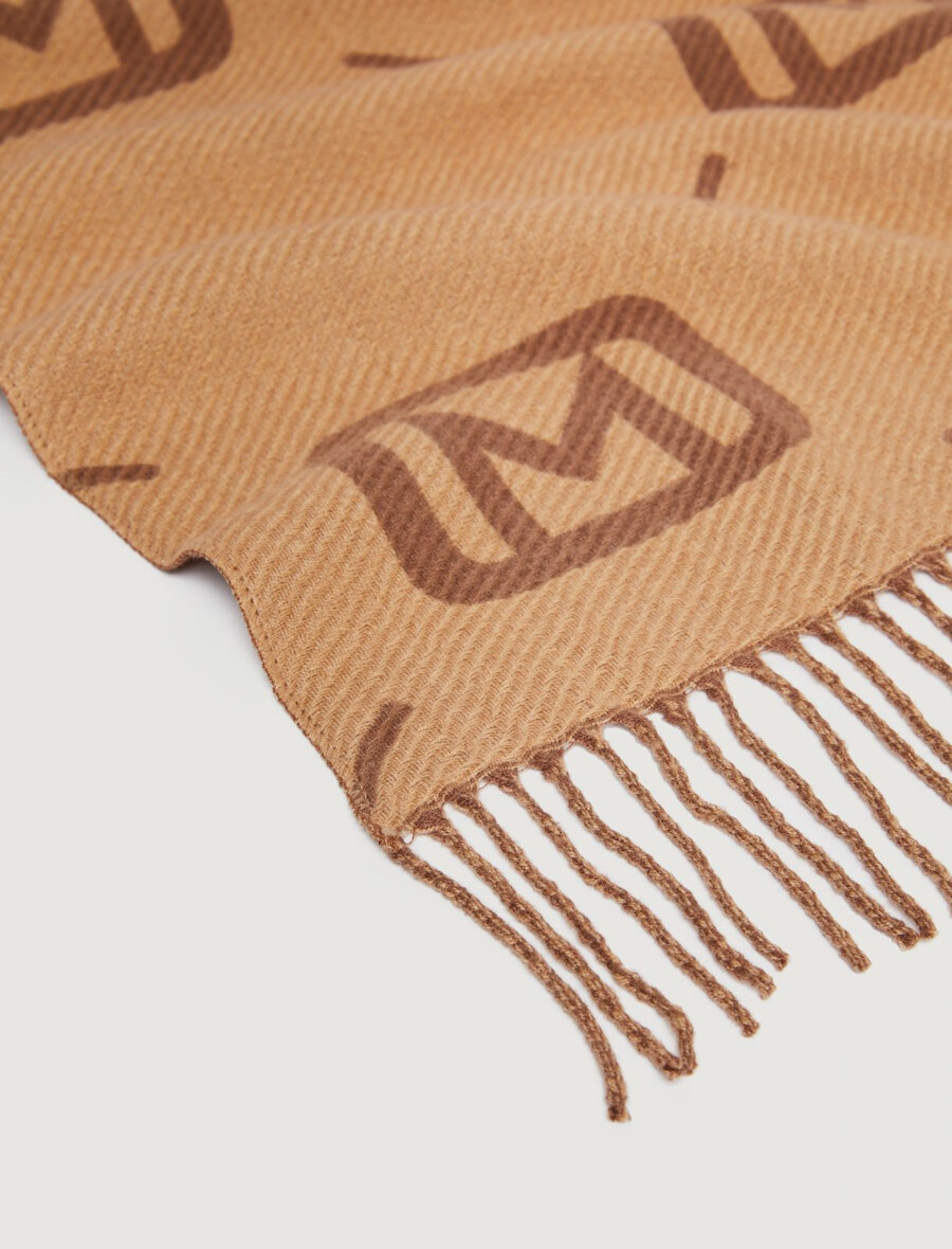 Écharpe double face - camel