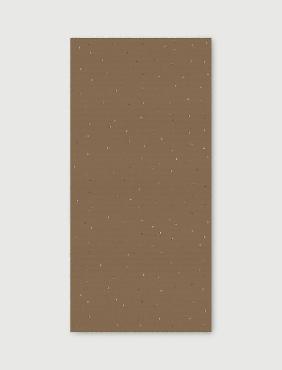 Étole à micro-paillettes - kaki