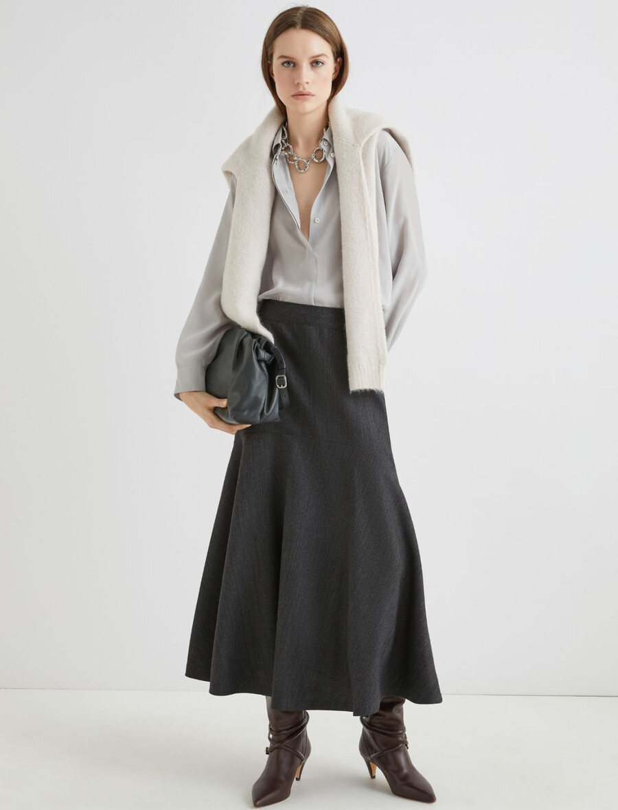 chemise en soie - perle