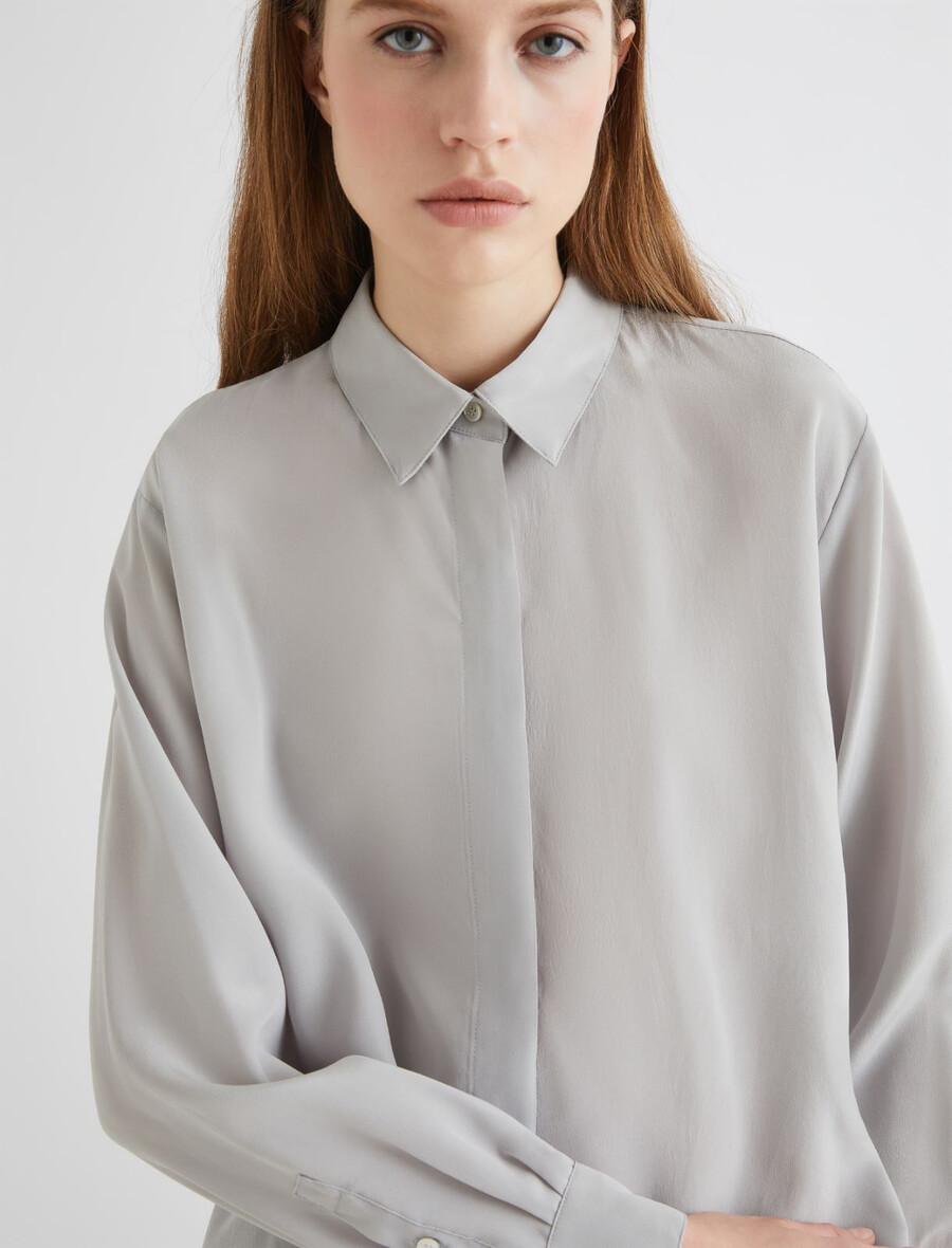 chemise en soie - perle