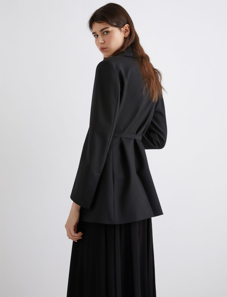 blazer stretch - noir