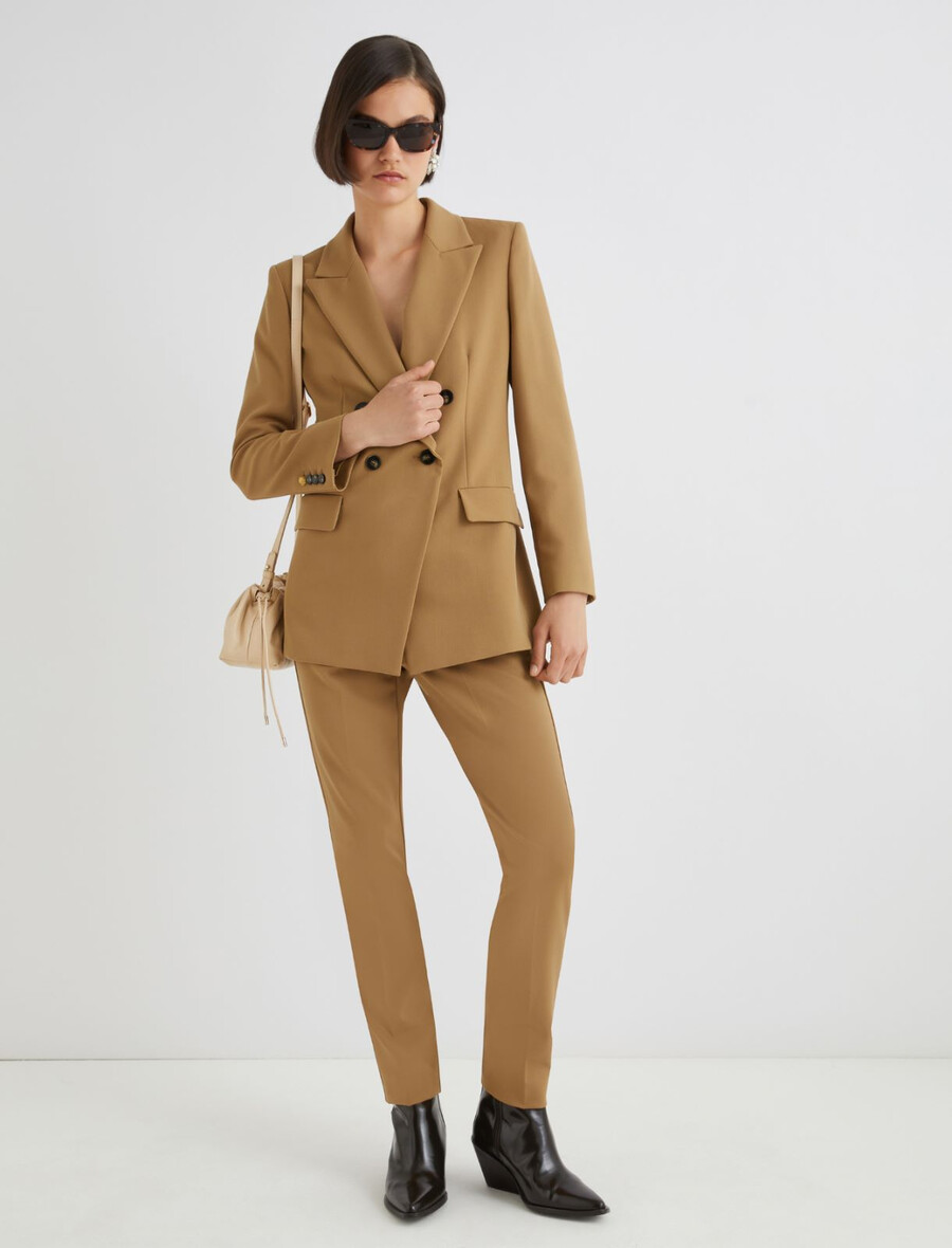 pantalon chino stretch - olive