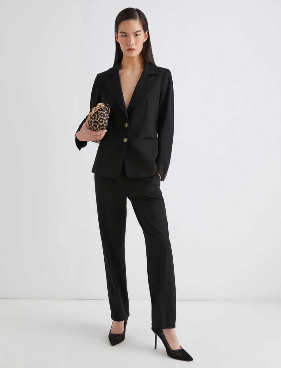 pantalon en jersey - noir