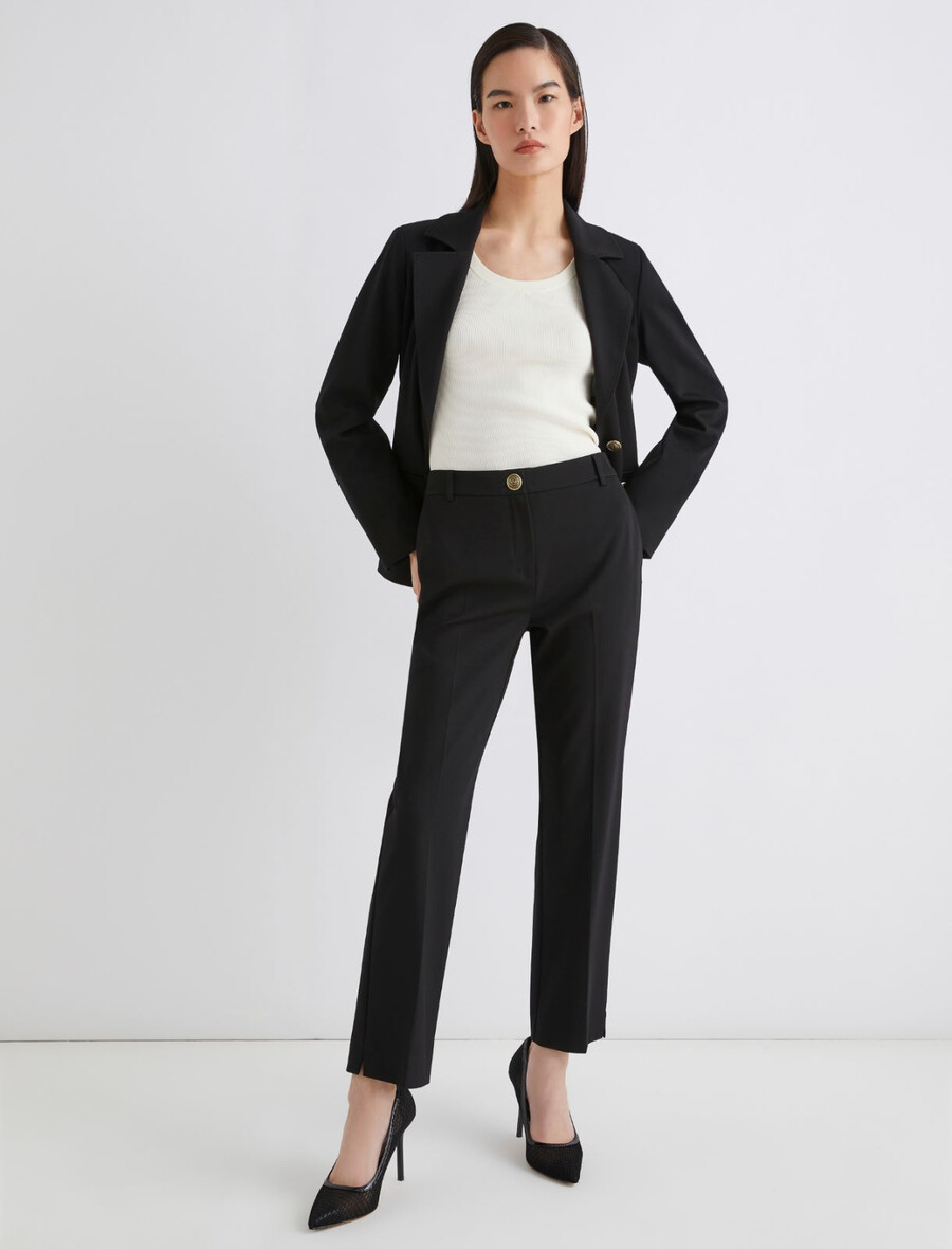 pantalon en jersey - noir