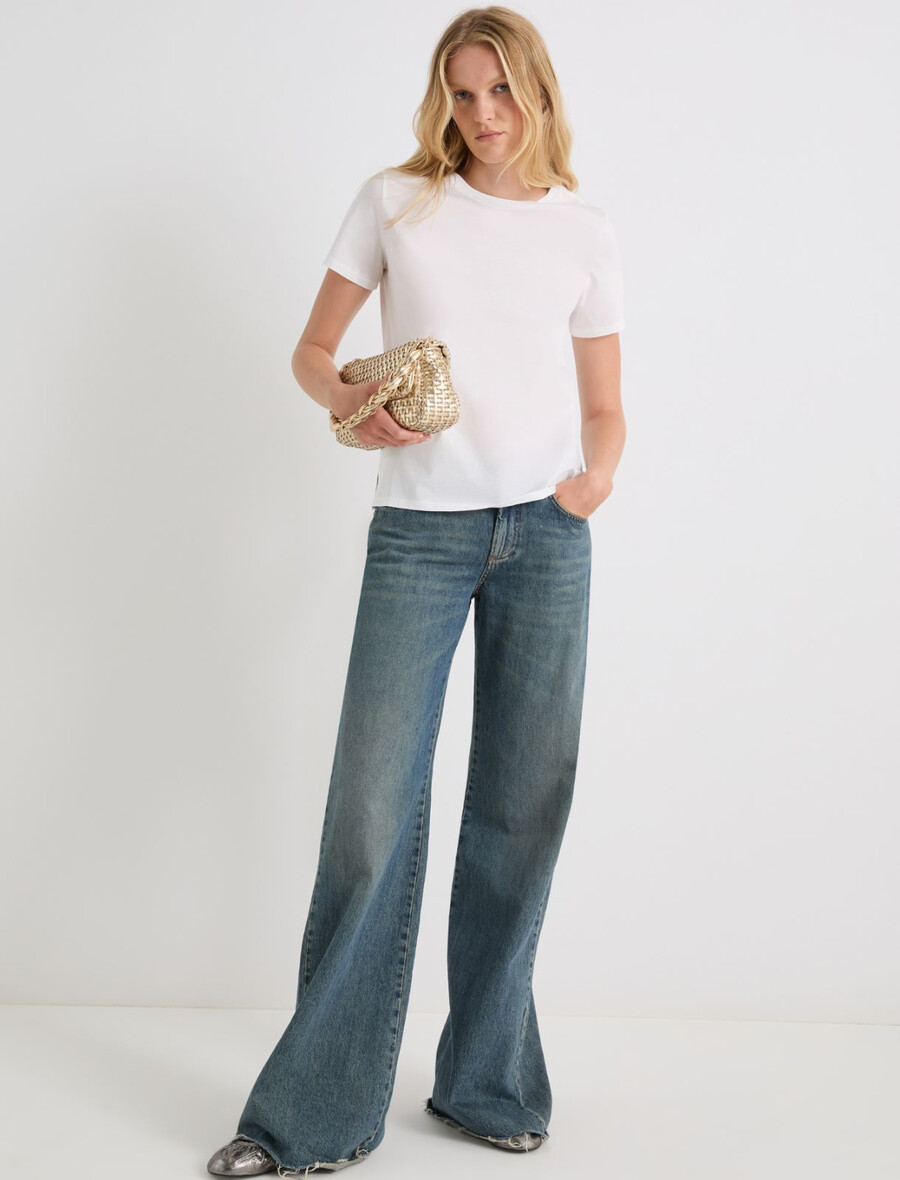 t-shirt jersey - blanc optique